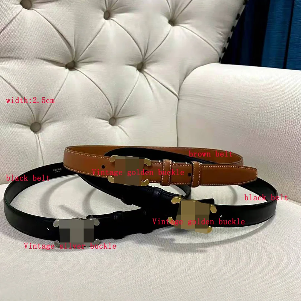 Letter C Belt For Women Luxury Brand Designer Black Brown Casual Vintage Fashion 1:1 High Quality Copy Belts Original Packaing
Letter C Belt For Women Luxury Brand Designer Black Brown Casual Vintage Fashion 1:1 High Quality Copy Belts Original Packaing