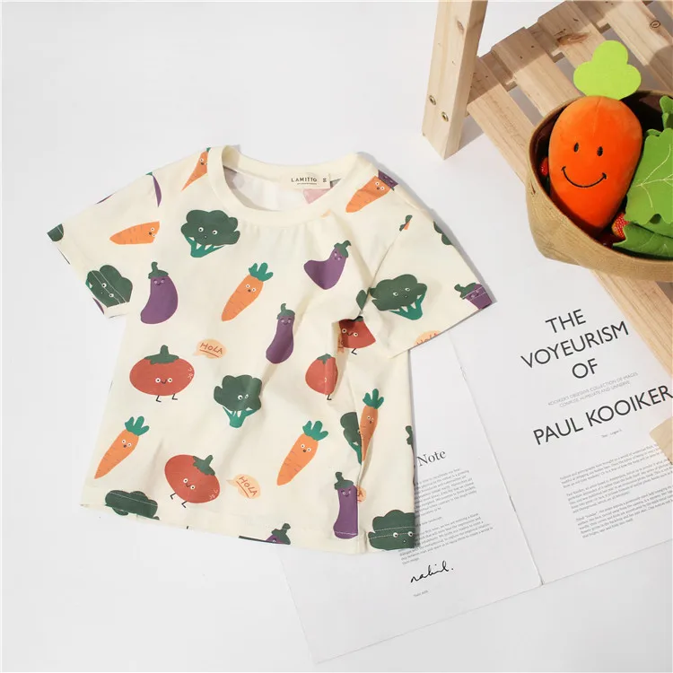 Футболка Tonytaobaby с коротким рукавом для мальчиков и девочек 
Футболка Tonytaobaby с коротким рукавом для мальчиков и девочек