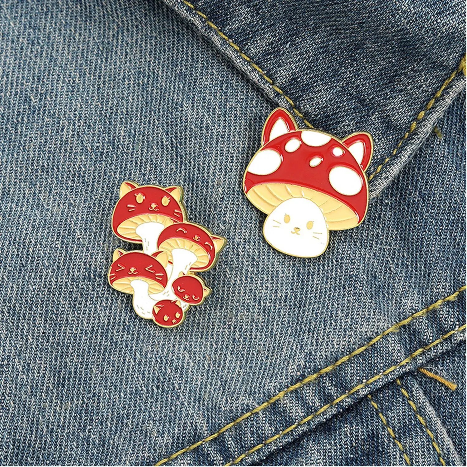 Plant Cute Badge Cartoon Bag Custom Enamel Pin Brooches Mushroom For Family |Friends 
Plant Cute Badge Cartoon Bag Custom Enamel Pin Brooches Mushroom For Family |Friends