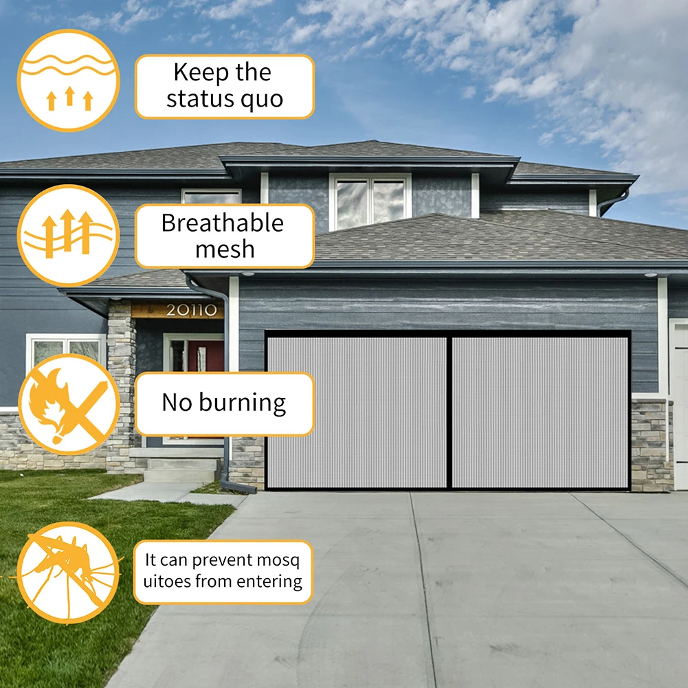 Garage Door Screen Removable Insect Magnetic Screen Retractable Fiberglass Hands Free DIY Net For Kitchen Window Home Protector
Garage Door Screen Removable Insect Magnetic Screen Retractable Fiberglass Hands Free DIY Net For Kitchen Window Home Protector