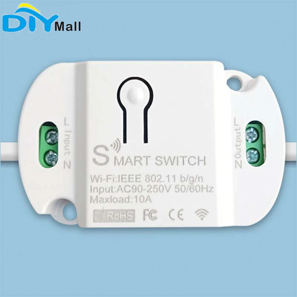 WiFi Smart Switch Module EWELINK APP Support Voice Control Speakers compatible with Alexa Google Home
WiFi Smart Switch Module EWELINK APP Support Voice Control Speakers compatible with Alexa Google Home