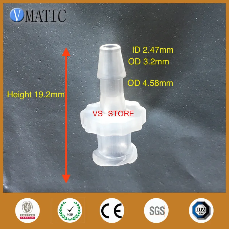 High Quality 100Pcs 1/8 Inch Barb Female Luer Lock Tapered Syringe Fitting (Polyprop) Luer Lock Tapered Connector
High Quality 100Pcs 1/8 Inch Barb Female Luer Lock Tapered Syringe Fitting (Polyprop) Luer Lock Tapered Connector