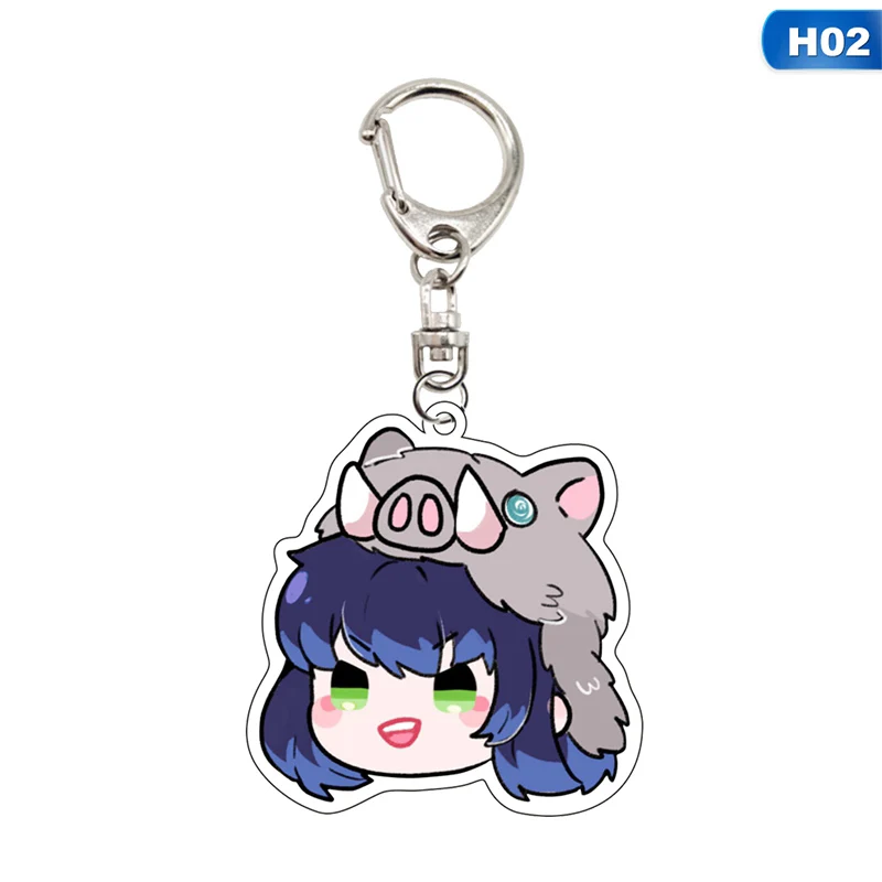 Creative Japanese Anime Demon Slayer: Kimetsu No Yaiba Tanjiro Kamado Nezuko Kamado Keychains Pendant Acrylic Key Ring Jewelry
Creative Japanese Anime Demon Slayer: Kimetsu No Yaiba Tanjiro Kamado Nezuko Kamado Keychains Pendant Acrylic Key Ring Jewelry