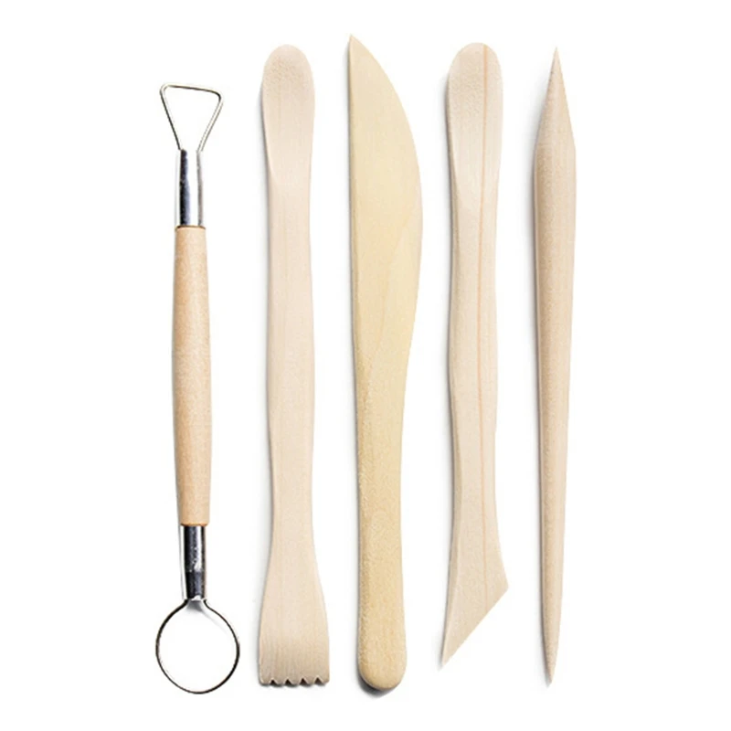 30pcs DIY Clay Pottery Tool Set Drill Pen Ceramics Sculpting Carving Sculpture Craft Wooden Handle Modeling Kit
30pcs DIY Clay Pottery Tool Set Drill Pen Ceramics Sculpting Carving Sculpture Craft Wooden Handle Modeling Kit