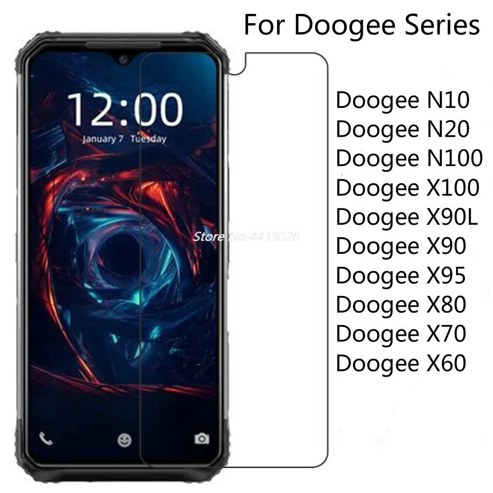 Закаленное стекло Для Doogee S40 S90 S90C S88 N20 X S95 Pro Защитная пленка для экрана N10 Y8 X90 X90L |