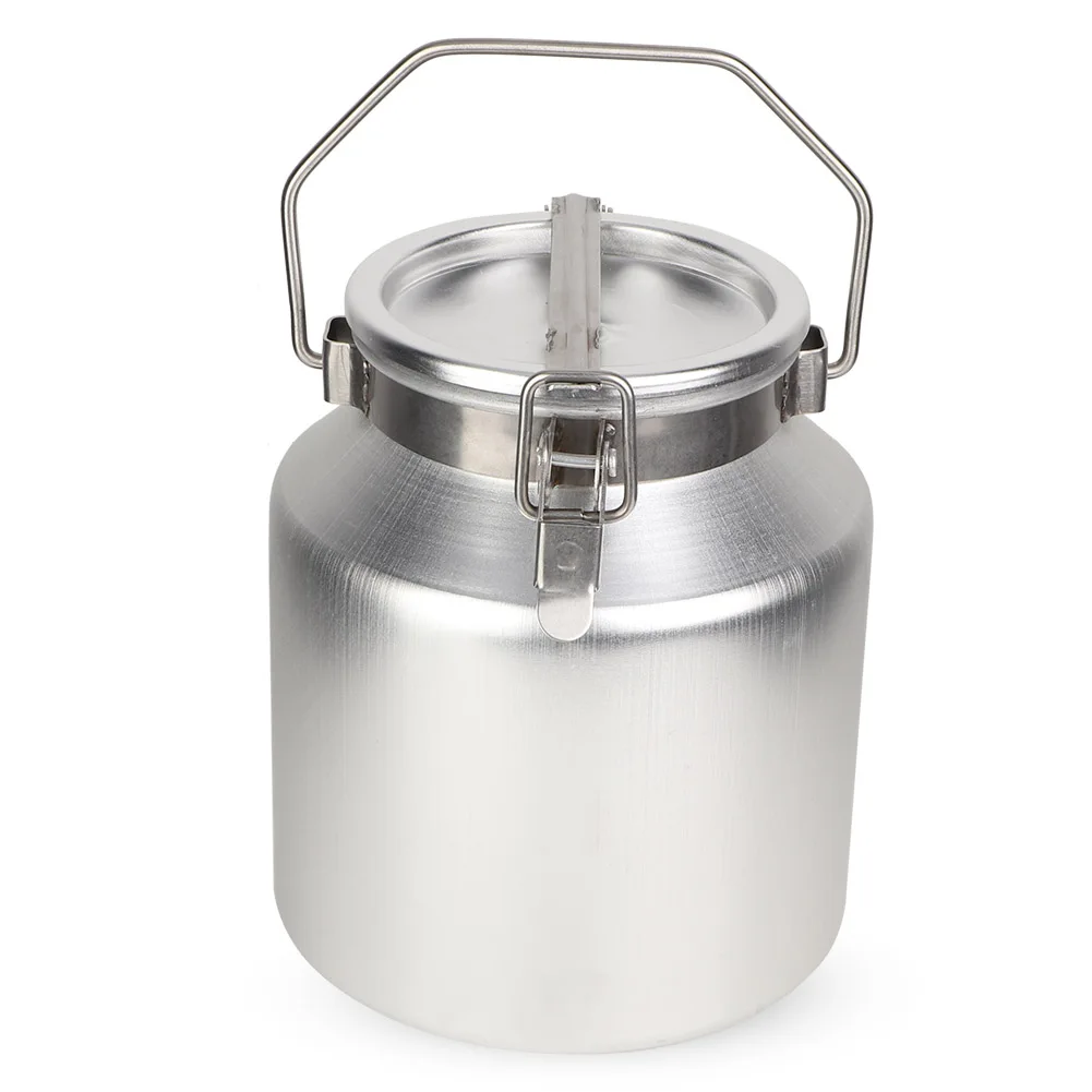 5L Aluminum Alloy Transportable Milk Fermentation Barrel Bucket Tank Can with Handle
5L Aluminum Alloy Transportable Milk Fermentation Barrel Bucket Tank Can with Handle