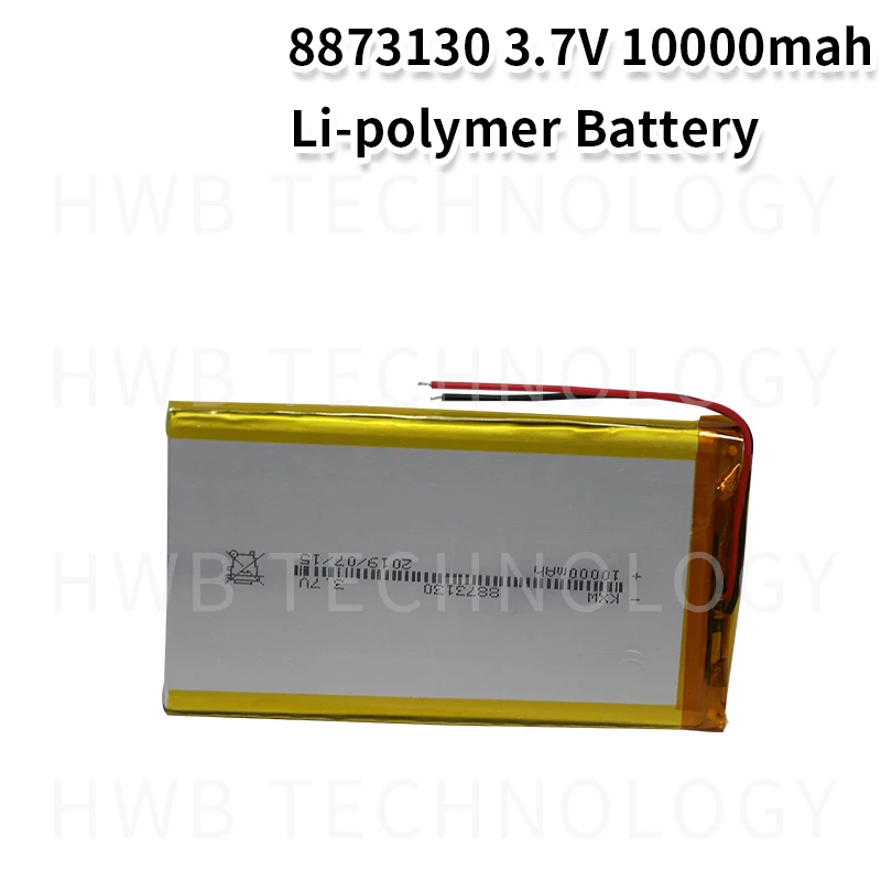1 шт. 8573130 3 7 в 10000 мАч литий-полимерный аккумулятор LiPo V 10ah Перезаряжаемые Батарея 2a