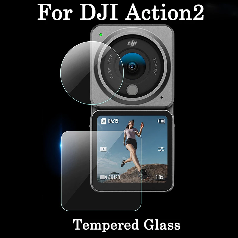 2 шт. 2.5D 9H HD прозрачное закаленное стекло подходит для DJI Action2 Водонепроницаемая долговечная Защитная пленка для объектива камеры против цар...
2 шт. 2.5D 9H HD прозрачное закаленное стекло подходит для DJI Action2 Водонепроницаемая долговечная Защитная пленка для объектива камеры против цар...