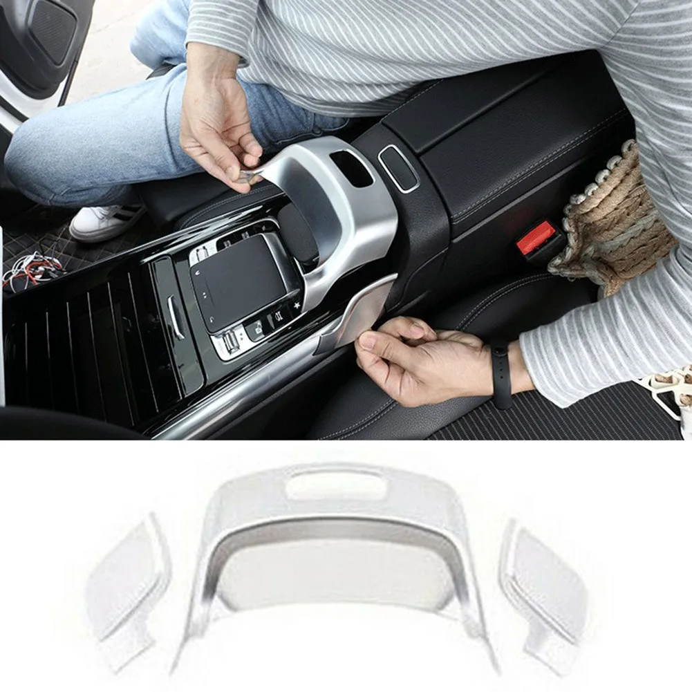 3pcs/set Center Console Armrest Storage Box Button Cover For Mercedes Glb W247 2020 Armrest Box Decoration Cover
3pcs/set Center Console Armrest Storage Box Button Cover For Mercedes Glb W247 2020 Armrest Box Decoration Cover