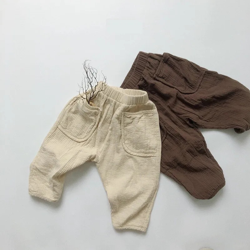 2022 Autumn New Style Baby Clothing Toddler Boys Ribbed Elastic Cotton Long Pants Kids Casual Harems Trousers Girls Clothes
2022 Autumn New Style Baby Clothing Toddler Boys Ribbed Elastic Cotton Long Pants Kids Casual Harems Trousers Girls Clothes