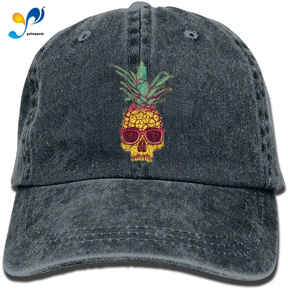 Unisex Adult Pineapple Skull Washed Denim Cotton Sport Outdoor Baseball Hat Adjustable One Size
Unisex Adult Pineapple Skull Washed Denim Cotton Sport Outdoor Baseball Hat Adjustable One Size