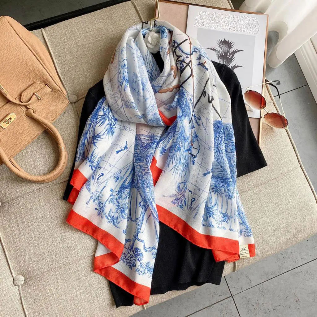 Luxury Women Brand Cotton Scarf Large Shawls Pashmina Hijab Foulard Echarpe Print Lady Beach Stole Head Scarves bandana wrap
Luxury Women Brand Cotton Scarf Large Shawls Pashmina Hijab Foulard Echarpe Print Lady Beach Stole Head Scarves bandana wrap