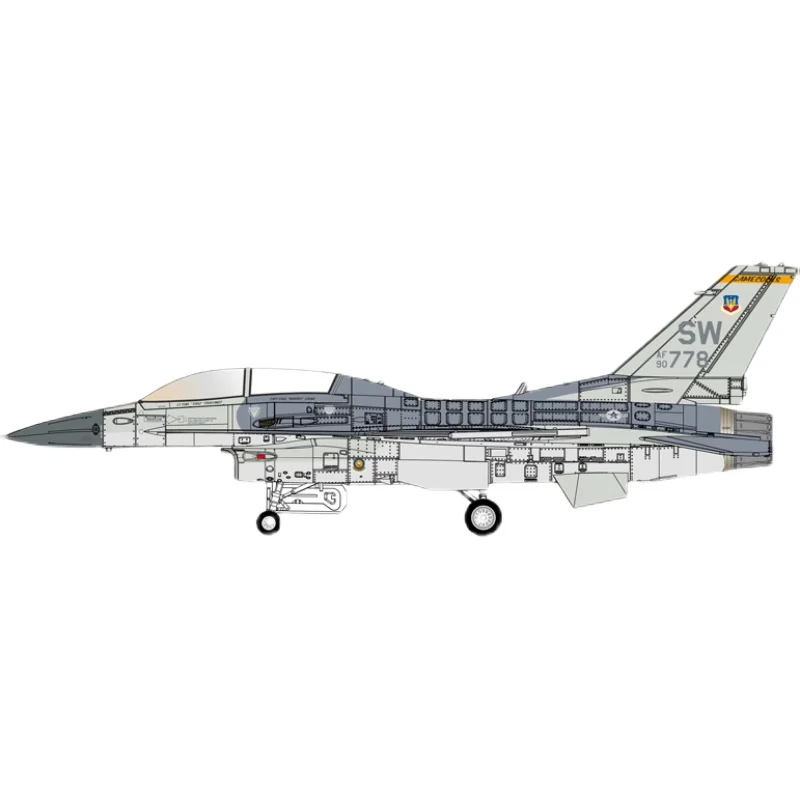 Calibre Wings 1/72 F16 F-16D U.S. Air Force 19th Squadron MiG Killer 1992
Calibre Wings 1/72 F16 F-16D U.S. Air Force 19th Squadron MiG Killer 1992