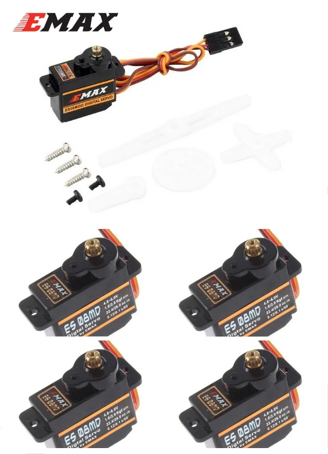 4x EMAX ES08MD металлическая Шестерня цифровой сервопривод sg90 ES08A ES08MA MG90S TREX 450 Бесплатная доставка
4x EMAX ES08MD металлическая Шестерня цифровой сервопривод sg90 ES08A ES08MA MG90S TREX 450 Бесплатная доставка