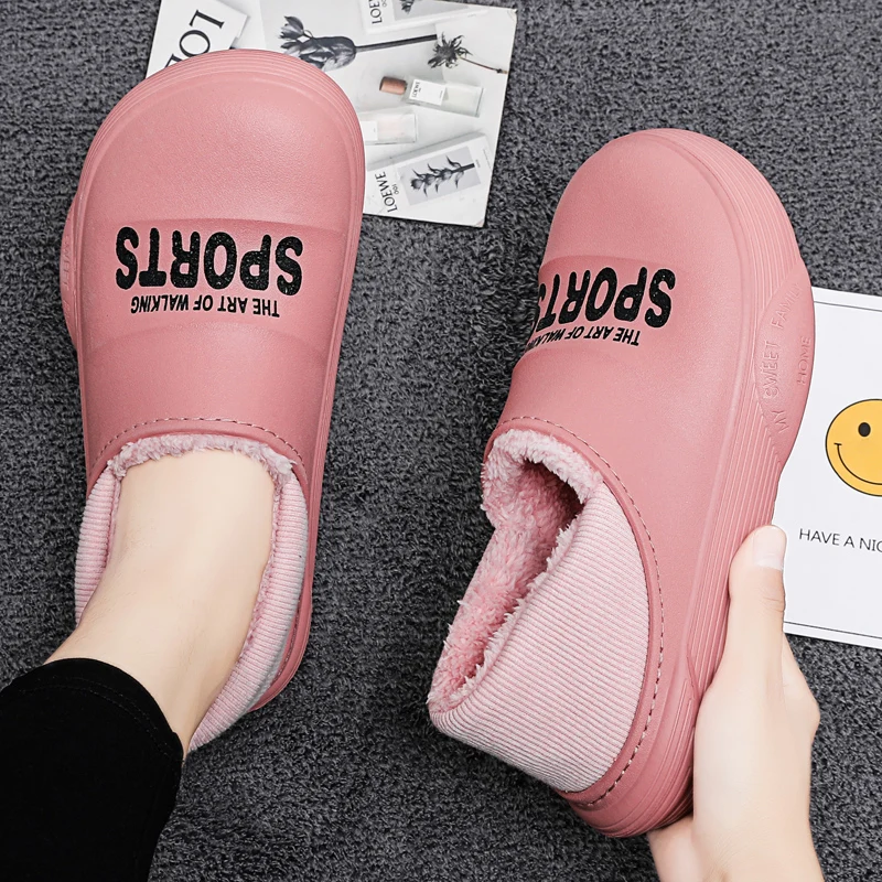 

Original Slippers Women Clog Shoes Winter Outdoor Classic Freesail Plush Shearling Lined Sneakers Winter Fur Garden Sandals New