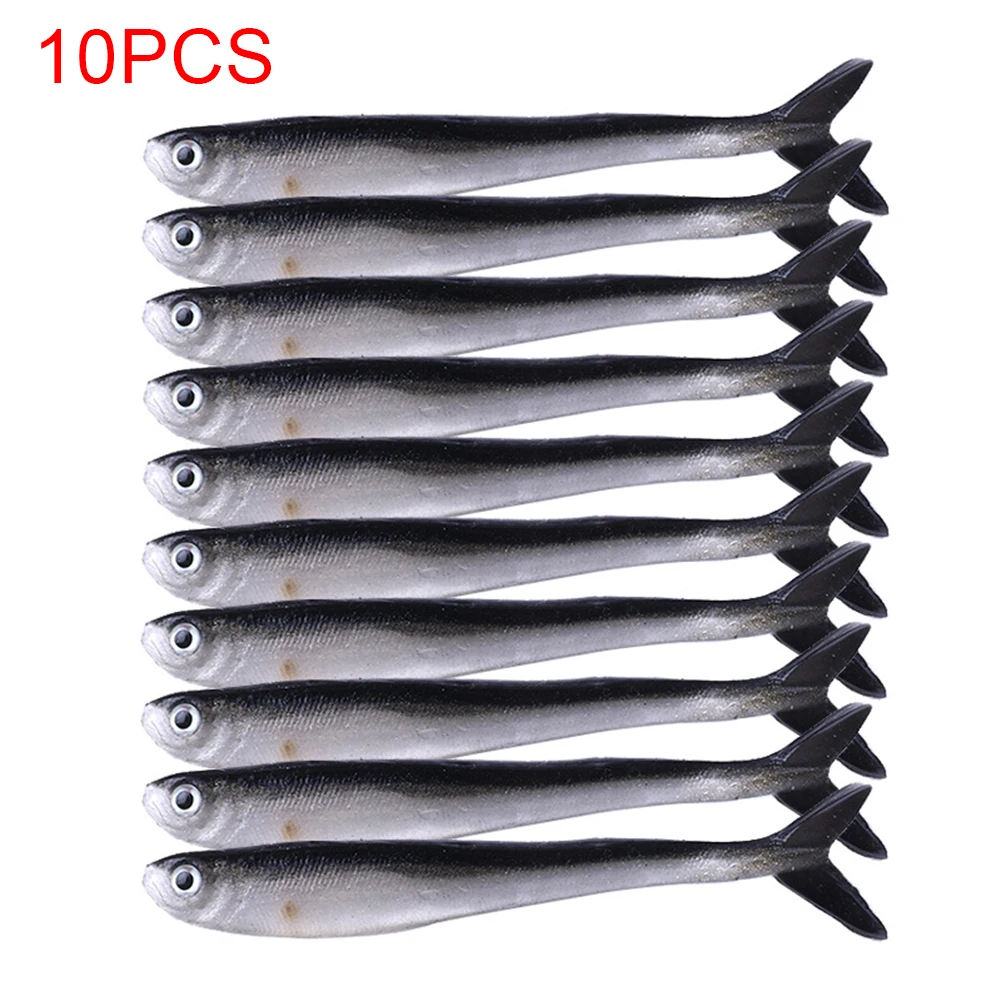 10pcs Soft Bait Tail Swimbait Bass Fishing Lures Bicolor 8cm Fishing Tools Freshwater Little Fish Luya Soft Baits Fishing Tool
10pcs Soft Bait Tail Swimbait Bass Fishing Lures Bicolor 8cm Fishing Tools Freshwater Little Fish Luya Soft Baits Fishing Tool