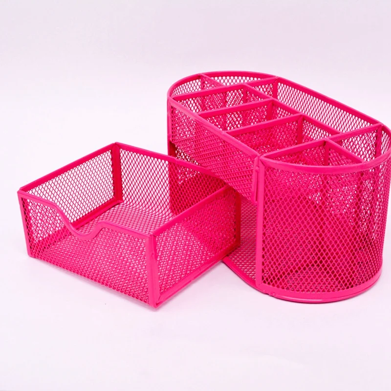 Mesh Desk Storage Basket Mesh Design Storage Box Drawer Pencil Pen Holder Simple Multi-Functional Storage Pink
Mesh Desk Storage Basket Mesh Design Storage Box Drawer Pencil Pen Holder Simple Multi-Functional Storage Pink