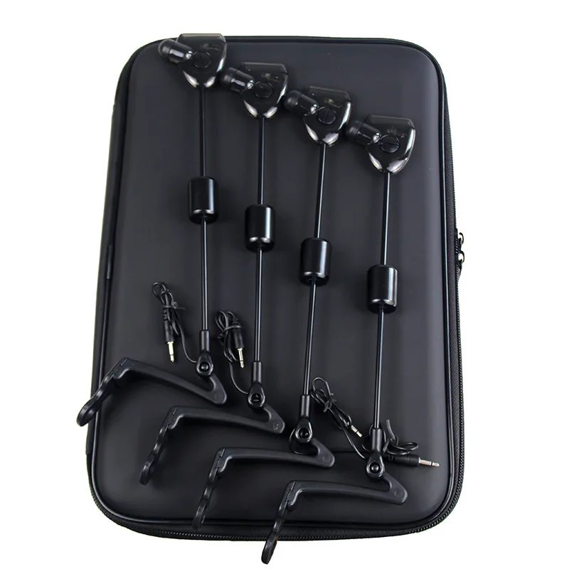 2021 Hot Sale Fishing Wobbler Set Bite Alarm Hanger Wobbler 4 Color LED Light Indicating Carp Fishing Tackle Zipper Box
2021 Hot Sale Fishing Wobbler Set Bite Alarm Hanger Wobbler 4 Color LED Light Indicating Carp Fishing Tackle Zipper Box