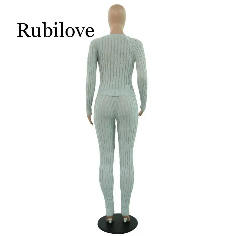 Sweater Two Piece Set Tracksuit Fall Winter Clothing Knitted Top Pant Sweat Suits Women 2 Piece Outfits Matching Sets
Sweater Two Piece Set Tracksuit Fall Winter Clothing Knitted Top Pant Sweat Suits Women 2 Piece Outfits Matching Sets