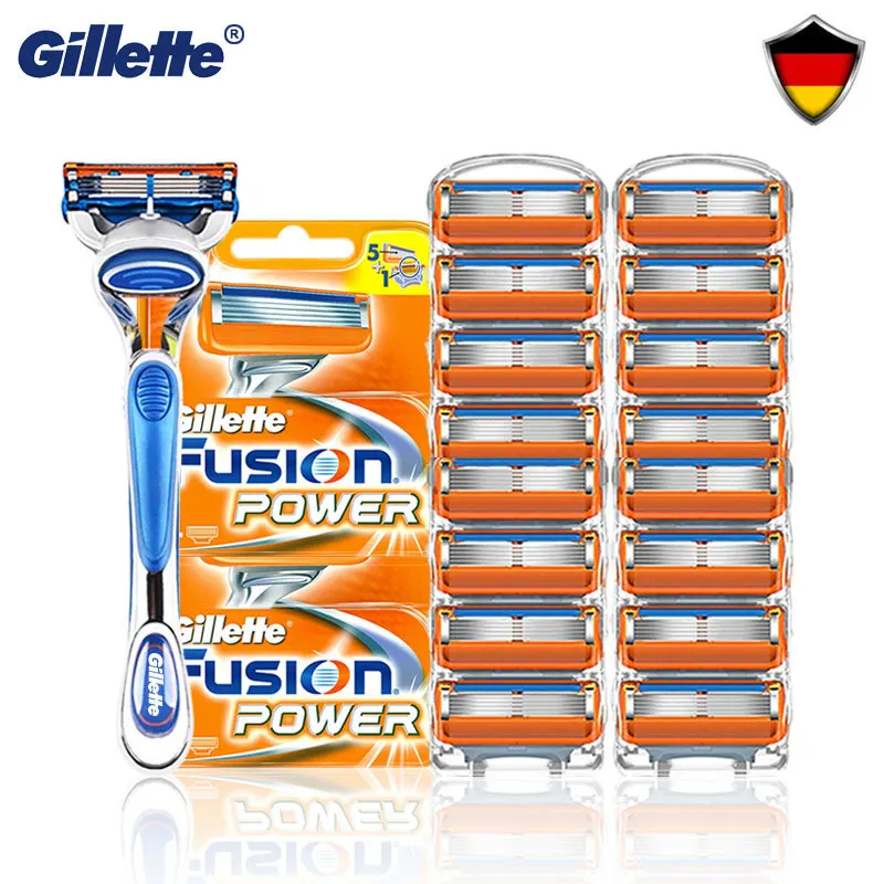 Оригинальная бритва Gillette Fusion 5 8 шт. Мужская со сменными кассетами для бритья