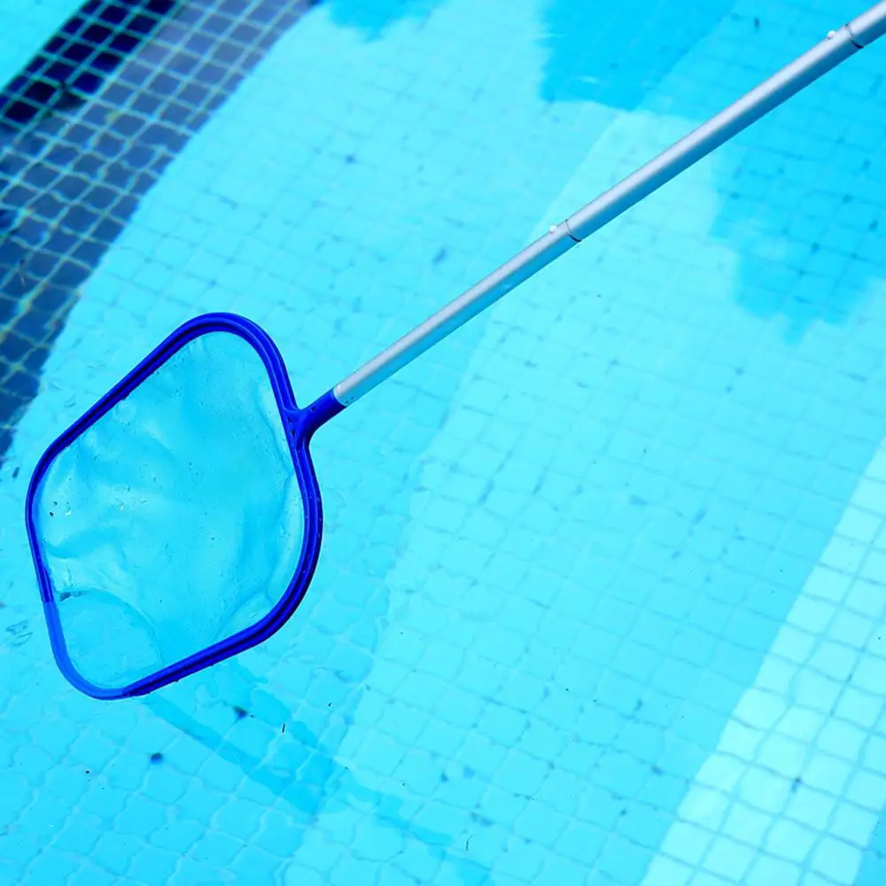 Swimming Pool Leaf Skimmer Net with 5 Connecting Aluminum Pole Sections - Fine Mesh Netting for Fast Cleaning of Debris - Clean
Swimming Pool Leaf Skimmer Net with 5 Connecting Aluminum Pole Sections - Fine Mesh Netting for Fast Cleaning of Debris - Clean