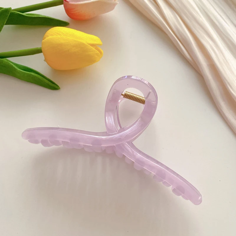 2021 New Cross Hair Claw Clip for Women Tough Colorful Acrylic Hair Claw Hair Clips Crab for Hair Accessories Make UP Tool
2021 New Cross Hair Claw Clip for Women Tough Colorful Acrylic Hair Claw Hair Clips Crab for Hair Accessories Make UP Tool