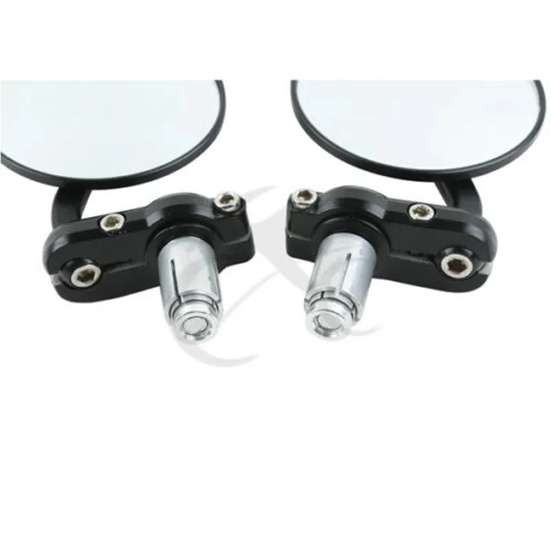 Motorcycle Black 3" Round 7/8" Handle Bar End Rearview Mirrors For Harley Yamaha Honda Suzuki BMW Cafe Racer Bobber Universal
Motorcycle Black 3" Round 7/8" Handle Bar End Rearview Mirrors For Harley Yamaha Honda Suzuki BMW Cafe Racer Bobber Universal