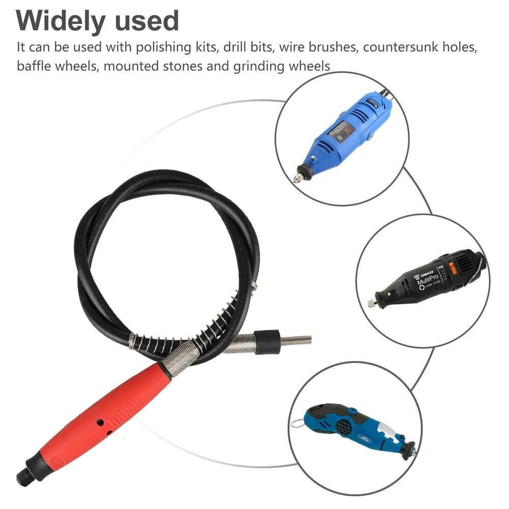 Flexible Rotary Angle Drive Extension Attachment Electric Grinder Shaft For Carving, Sanding And Polishing Tool
Flexible Rotary Angle Drive Extension Attachment Electric Grinder Shaft For Carving, Sanding And Polishing Tool