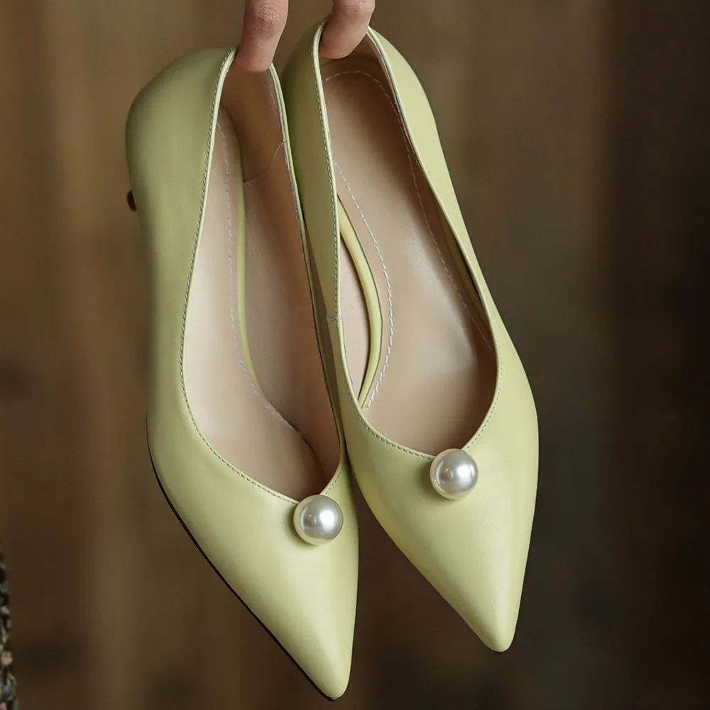 Women's genuine leather kitten heel pointed toe slip-on pumps low heel comfortable elegant ladies evening party dress shoes sale
Women's genuine leather kitten heel pointed toe slip-on pumps low heel comfortable elegant ladies evening party dress shoes sale