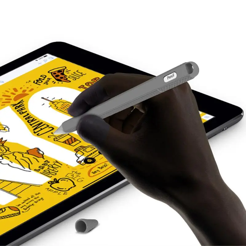 Tablet Touch Stylus Pen Protective Cover Case Pouch Soft Silicone Tips Cap Sleeve Anti-Slip for Pencil 2
Tablet Touch Stylus Pen Protective Cover Case Pouch Soft Silicone Tips Cap Sleeve Anti-Slip for Pencil 2