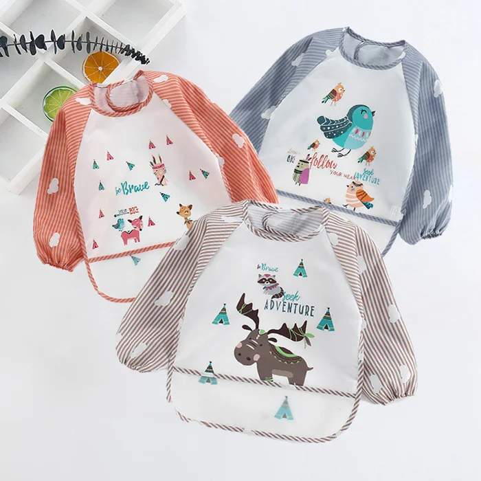 Wecute Infant Baby Stuff Toddler Scarf Bandana Bibs Long Sleeve Bib Baby Waterproof Washable Kid Eating Clothing Accessories
Wecute Infant Baby Stuff Toddler Scarf Bandana Bibs Long Sleeve Bib Baby Waterproof Washable Kid Eating Clothing Accessories