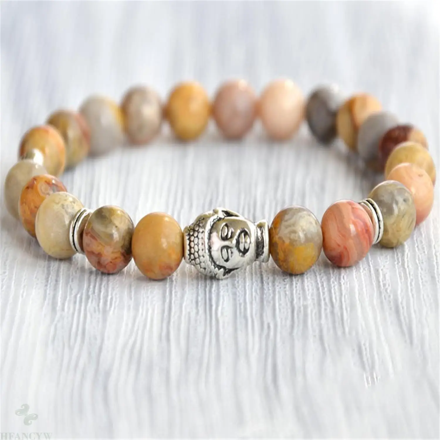 8 мм Crazy Agate Gemstone ручной работы Mala браслет тибетская чакра классический буддизм Ретро медитация Mala
8 мм Crazy Agate Gemstone ручной работы Mala браслет тибетская чакра классический буддизм Ретро медитация Mala