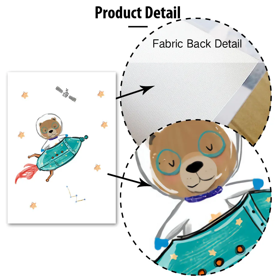 Lion Bear Moon Space Exploration Wall Art Canvas Painting Cartoon Nordic Posters And Prints Wall Pictures Baby Kids Room Decor
Lion Bear Moon Space Exploration Wall Art Canvas Painting Cartoon Nordic Posters And Prints Wall Pictures Baby Kids Room Decor