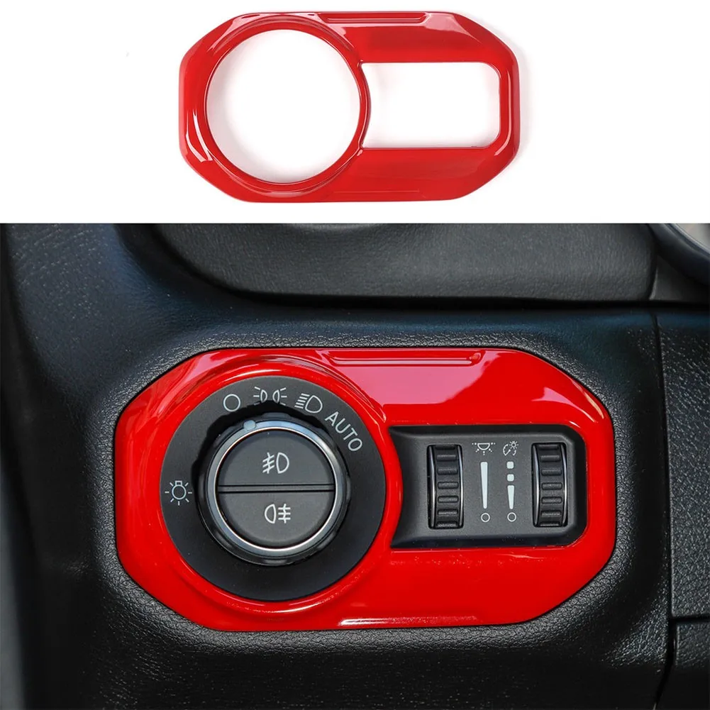 Car Interior Headlight Lamp Switch Button Decoration Cover Trim Stickers For Jeep Wrangler JL JT 2018-2022 Auto Accessories
Car Interior Headlight Lamp Switch Button Decoration Cover Trim Stickers For Jeep Wrangler JL JT 2018-2022 Auto Accessories