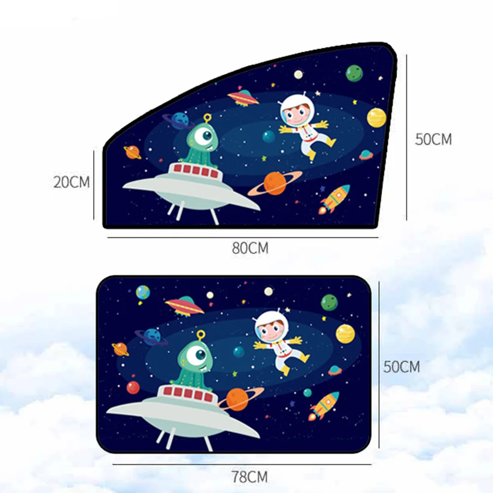 1PCS Summer Car Sunshade Sunscreen Insulation Side Window Magnetic Attachment Cute Cartoon Pattern Sunscreen Protection
1PCS Summer Car Sunshade Sunscreen Insulation Side Window Magnetic Attachment Cute Cartoon Pattern Sunscreen Protection