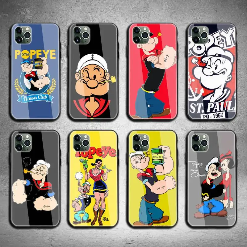 Silicona, Dibujos Animados, Popeye, Sailor Tempered Glass For Iphone6plus 6S 7 7plus 8 X XS XSmax XR 11 12 Pro Max 12mini
Silicona, Dibujos Animados, Popeye, Sailor Tempered Glass For Iphone6plus 6S 7 7plus 8 X XS XSmax XR 11 12 Pro Max 12mini
