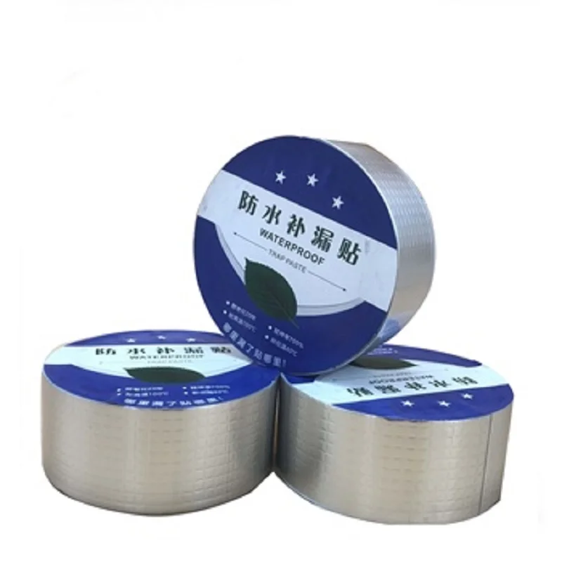 5M Aluminum Foil Butyl Rubber Tape High Temperature Resistance Wall Crack Roof Duct Repair Waterproof Adhesive Butyl Tape
5M Aluminum Foil Butyl Rubber Tape High Temperature Resistance Wall Crack Roof Duct Repair Waterproof Adhesive Butyl Tape