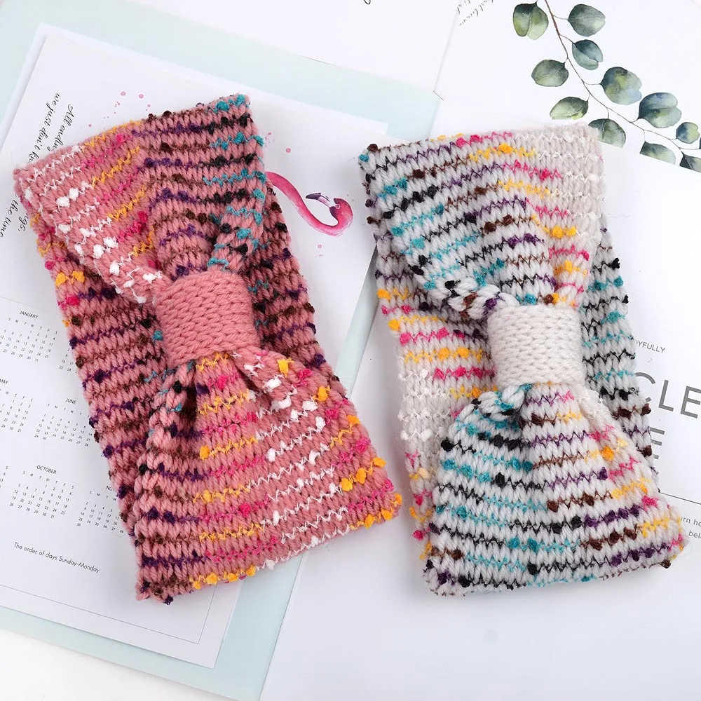 Winter Warmer Ear Knitted Headband Turban For Lady Women Crochet Bow Wide Stretch Hairband Headwrap Hair Accessories
Winter Warmer Ear Knitted Headband Turban For Lady Women Crochet Bow Wide Stretch Hairband Headwrap Hair Accessories