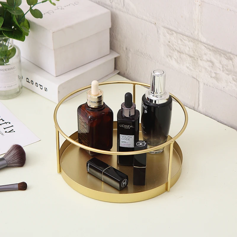 Nordic Golden Round Cosmetic Perfume Nail Polish Storage Box Holder Bathroom Shelf Organization Rack Makeup Organizer Multilayer
Nordic Golden Round Cosmetic Perfume Nail Polish Storage Box Holder Bathroom Shelf Organization Rack Makeup Organizer Multilayer