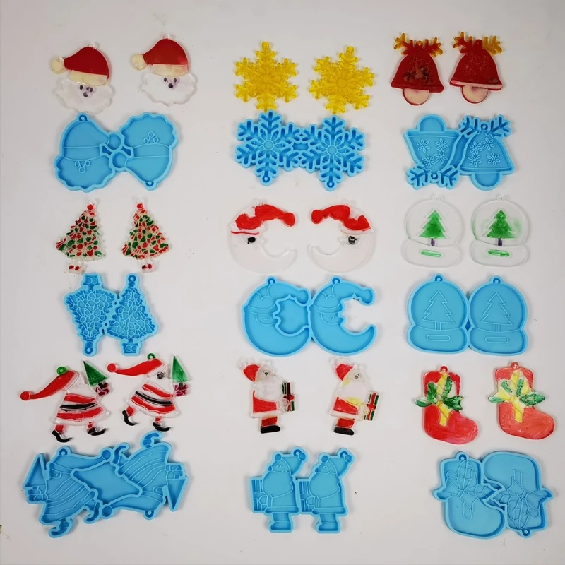Halloween Christmas Water Drop Earrings Epoxy Resin Mold Ear Dangler Pendants Silicone Mould DIY Crafts Jewelry Mold
Halloween Christmas Water Drop Earrings Epoxy Resin Mold Ear Dangler Pendants Silicone Mould DIY Crafts Jewelry Mold