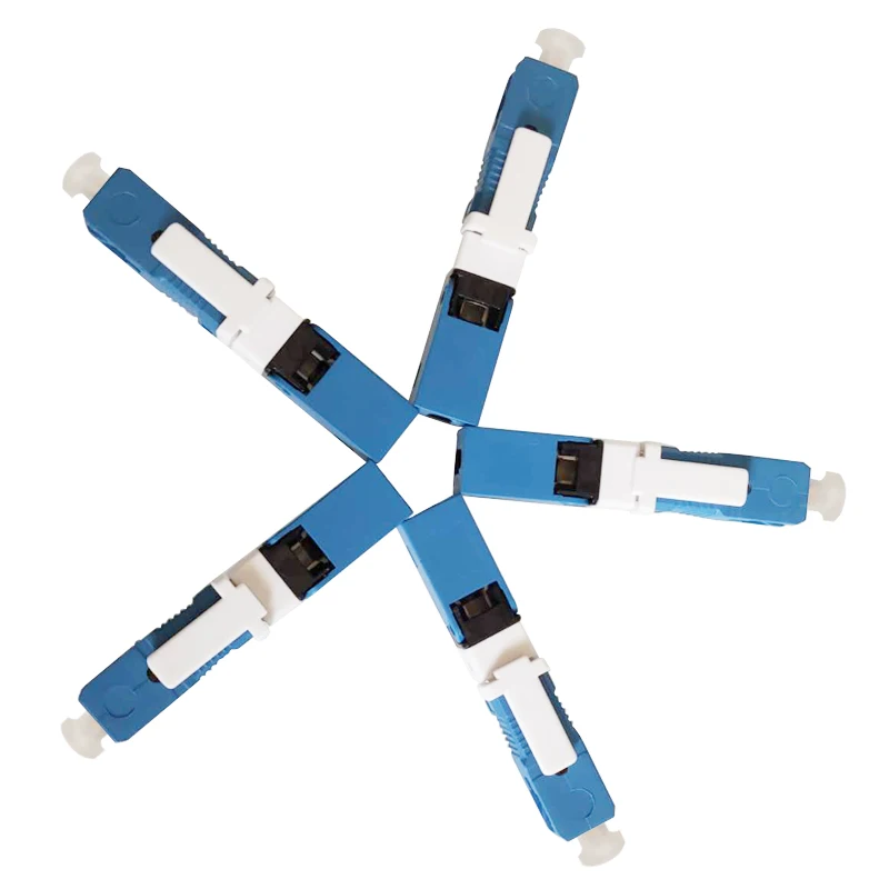 100PCS/Pack FTTH SC UPC Single-Mode Optical Fiber quick connector Embedded type SC UPC Connector Blue
100PCS/Pack FTTH SC UPC Single-Mode Optical Fiber quick connector Embedded type SC UPC Connector Blue