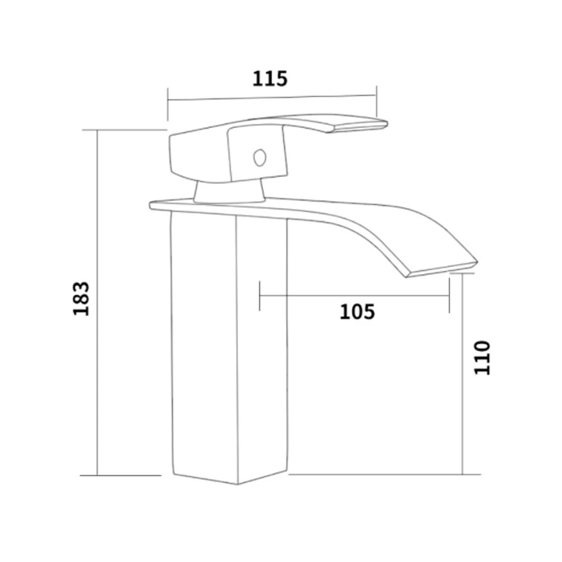 Deck Mount Brass Chrome Single Handle Waterfall Bathroom Basin Sink Faucet Vanity Vessel Sinks Mixer Tap Cold And Hot Water Tap
Deck Mount Brass Chrome Single Handle Waterfall Bathroom Basin Sink Faucet Vanity Vessel Sinks Mixer Tap Cold And Hot Water Tap