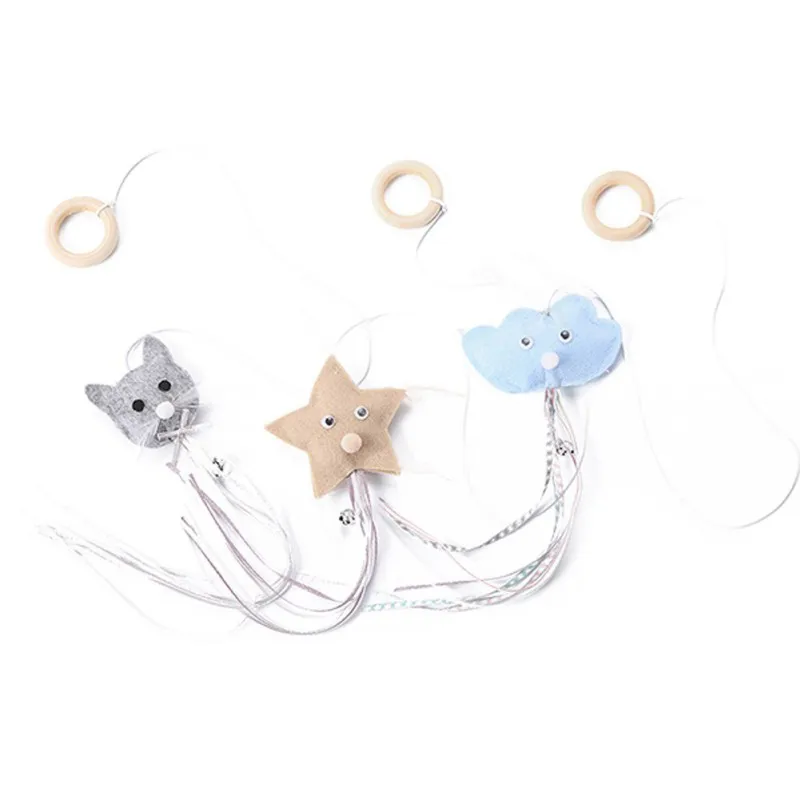 Pets With Pull Ring Cute Shape Funny Cat Stick Can Be Hung Cat Climbing Frame Door Handle Cat Toy Gray For Dogs Cats Accessories
Pets With Pull Ring Cute Shape Funny Cat Stick Can Be Hung Cat Climbing Frame Door Handle Cat Toy Gray For Dogs Cats Accessories