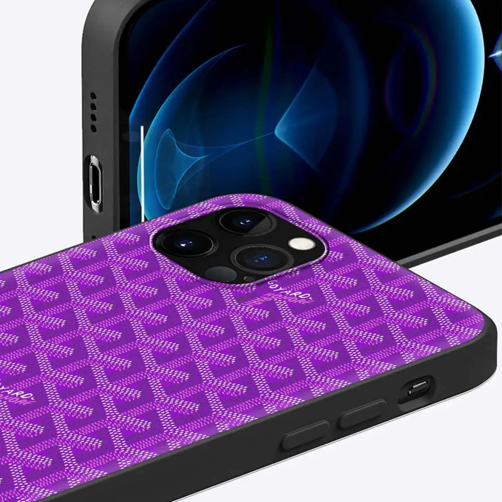 Trend Hoesjes Goyard Design Phone Case for iPhone Apple 12 Mini 11 Pro 7 8 Plus 6 6S+ Back Coque X XS Max XR SE Soft Cover Shell
Trend Hoesjes Goyard Design Phone Case for iPhone Apple 12 Mini 11 Pro 7 8 Plus 6 6S+ Back Coque X XS Max XR SE Soft Cover Shell