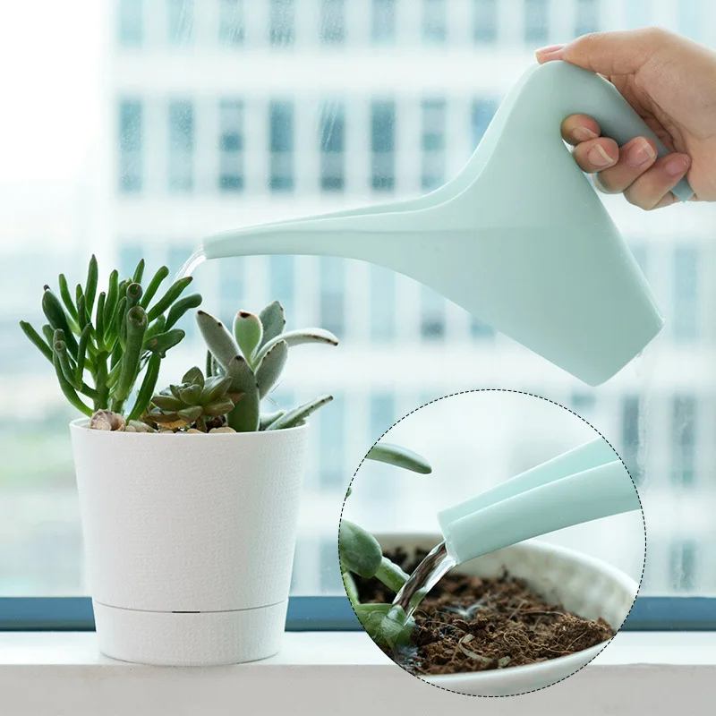 Simple Solid Color Plastic Long-mouth Flower Watering Can Gardening Plants Without Cover Sprinkler Watering Can
Simple Solid Color Plastic Long-mouth Flower Watering Can Gardening Plants Without Cover Sprinkler Watering Can