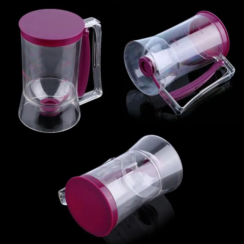 Batter Separator Dispenser Funnel Handheld Dispenser Cup Pancakes Measuring Paste Batter Flour For Cupcakes 900ml Tools Bak J7J9
Batter Separator Dispenser Funnel Handheld Dispenser Cup Pancakes Measuring Paste Batter Flour For Cupcakes 900ml Tools Bak J7J9