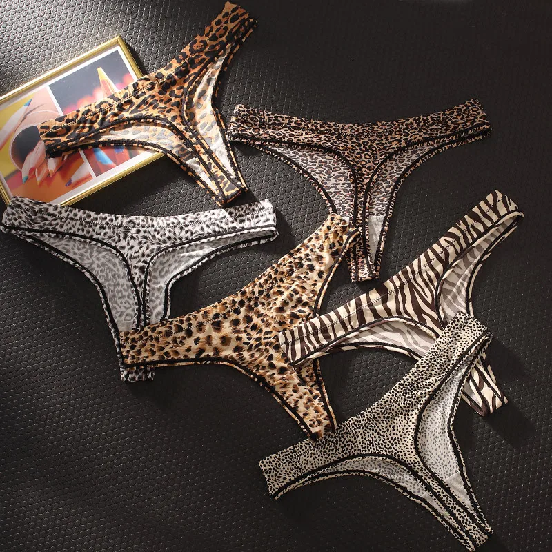 Leopard G-String Thong Sexy Panties for Women String Briefs Underwear Intimate Lingerie Ladies T-back Low-Rise cotton Crotch New
Leopard G-String Thong Sexy Panties for Women String Briefs Underwear Intimate Lingerie Ladies T-back Low-Rise cotton Crotch New