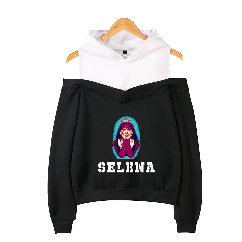 Simple and Beautiful Selena Quintanilla Strapless Hoodie Women Fashionable Tops Spring autumn Casual Young Girl Strapless Hooded
Simple and Beautiful Selena Quintanilla Strapless Hoodie Women Fashionable Tops Spring autumn Casual Young Girl Strapless Hooded