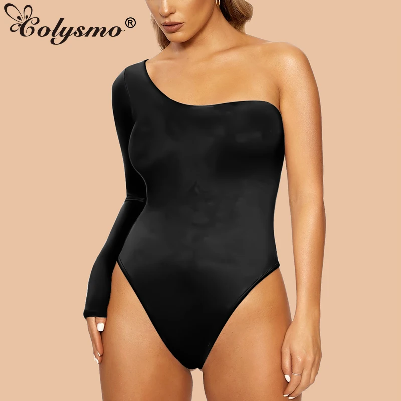 Colysmo Off Shoulder Sexy Bodysuit Women Elastic One Shoulder Backless Elegant Autumn Bodysuits Long Sleeve Skinny Bodysuit
Colysmo Off Shoulder Sexy Bodysuit Women Elastic One Shoulder Backless Elegant Autumn Bodysuits Long Sleeve Skinny Bodysuit