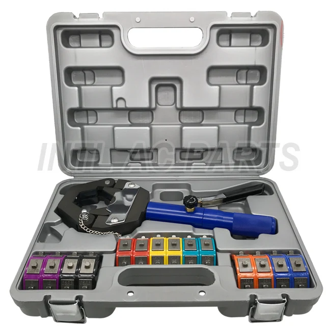 Universal Auto AC Hydraulic Hose Crimper kit Crimping tool 71500- 001A 71500-001B 71500-001C
Universal Auto AC Hydraulic Hose Crimper kit Crimping tool 71500- 001A 71500-001B 71500-001C